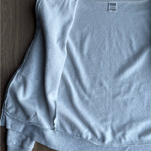 Pink Victoria Secret Grey Zip Up Jacket Size Small - Picture 11 of 16